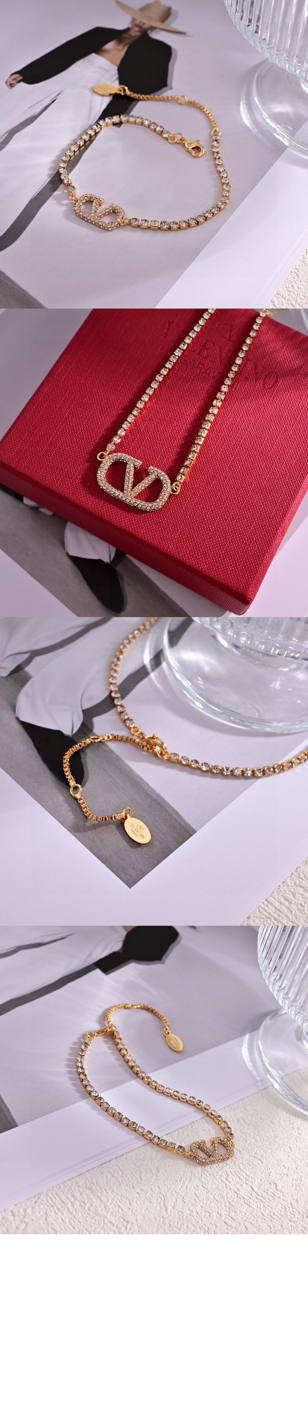 크리스탈 브레이슬릿 > 발렌티노