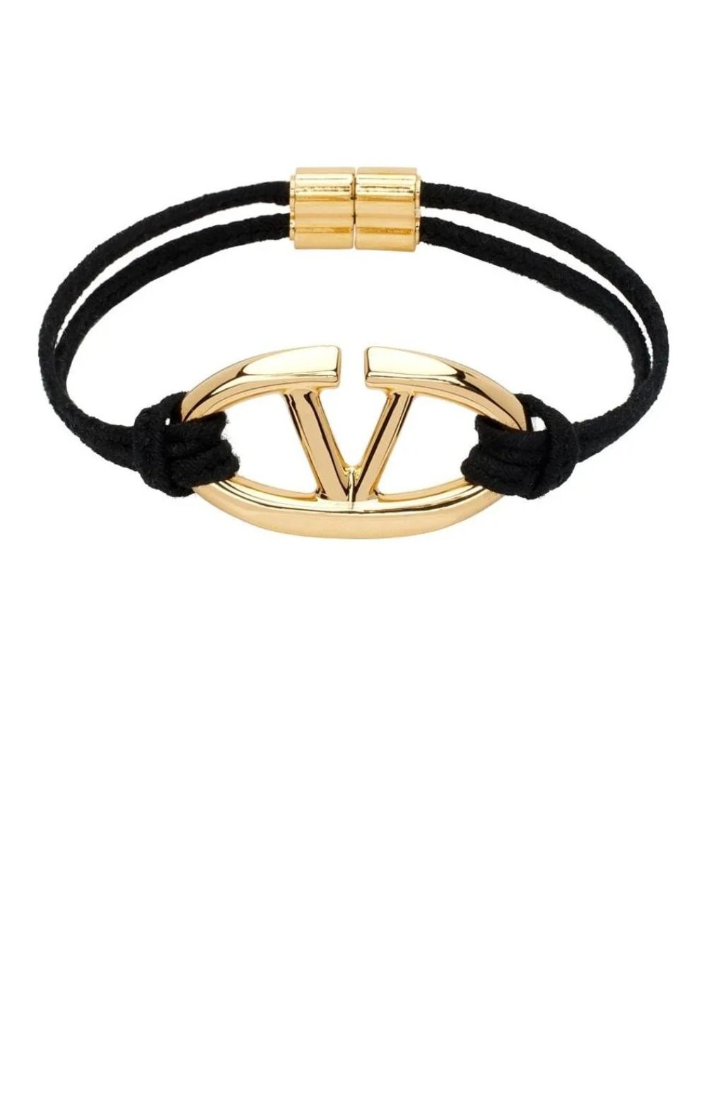 브이로고 시그니처 코튼 브레이슬릿 > 발렌티노