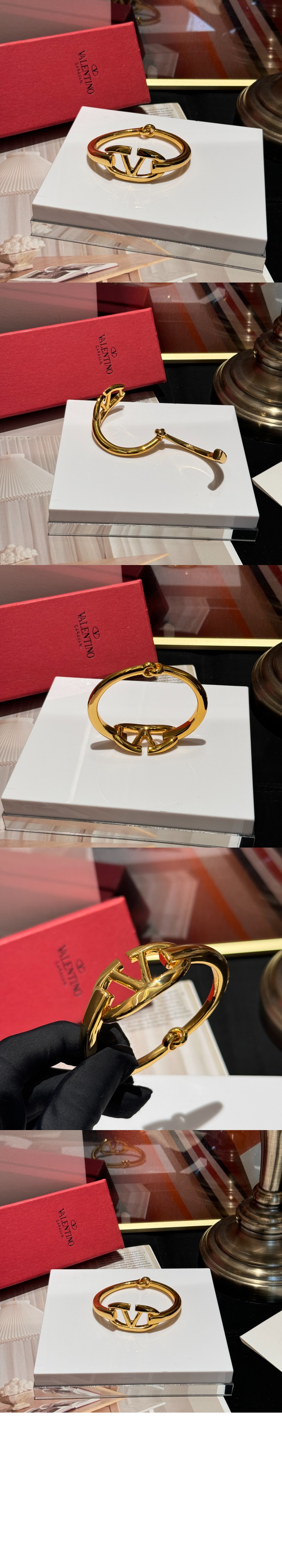 브이로고 시그니처 팔찌 > 발렌티노