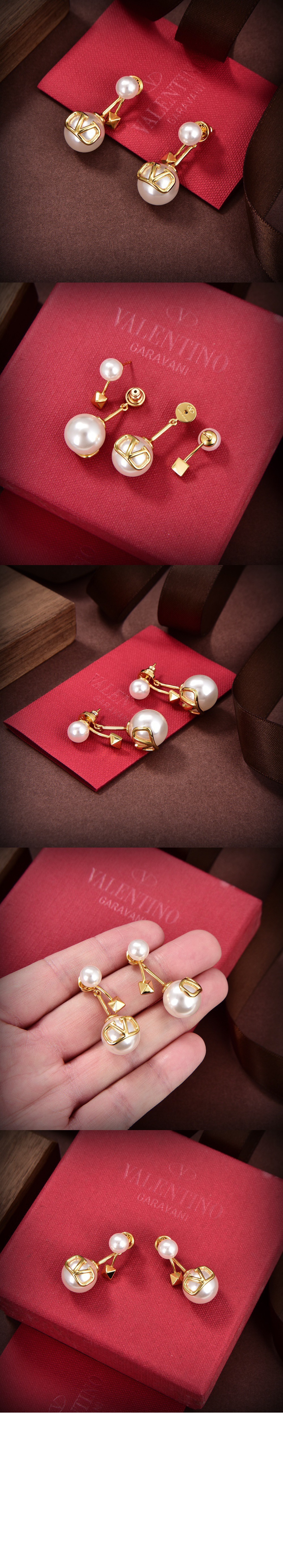 Rockstud 이어링 > 발렌티노