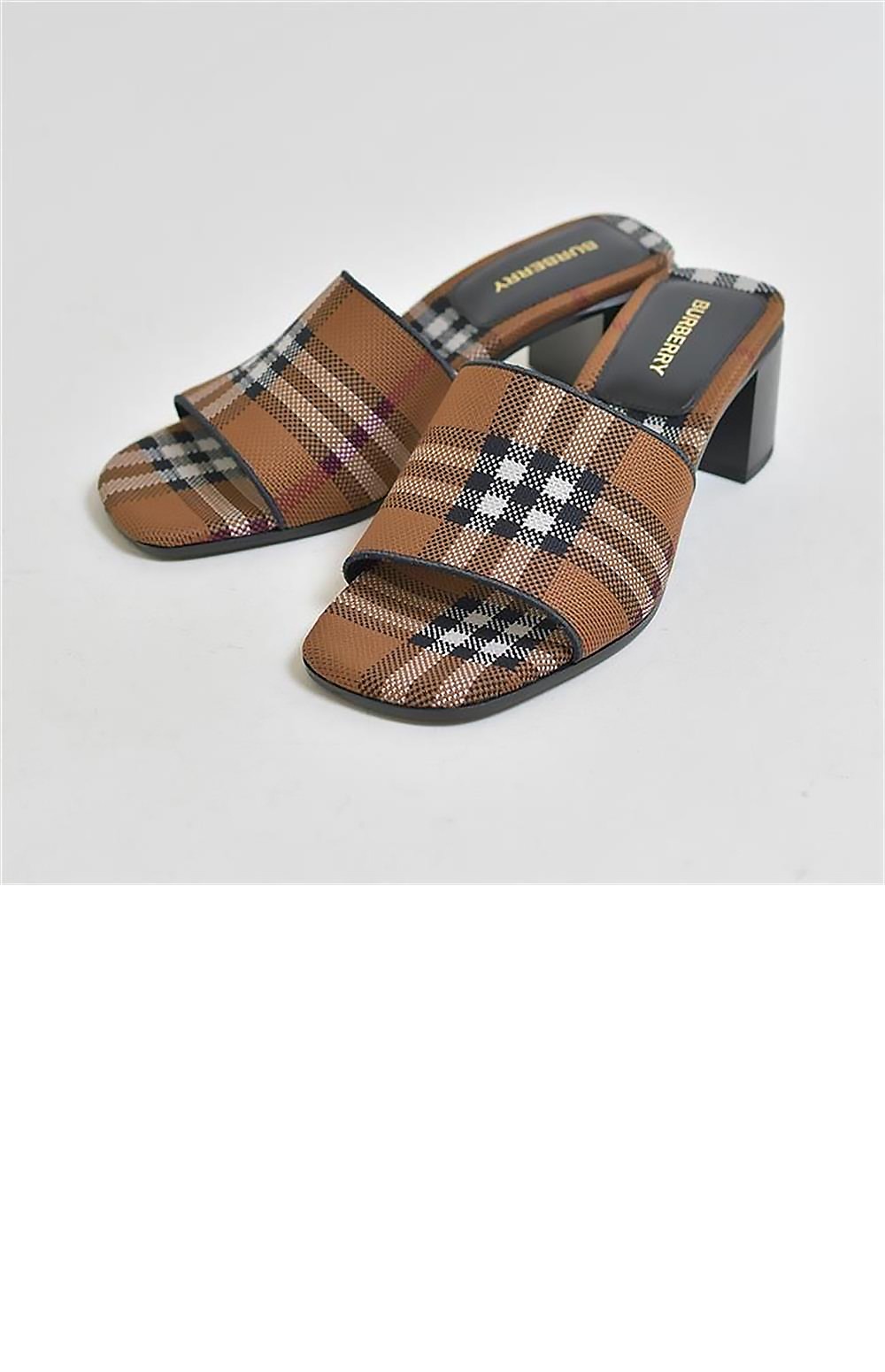 모티프 로고 뮬 샌들 76774592 > High Heels - 하이힐