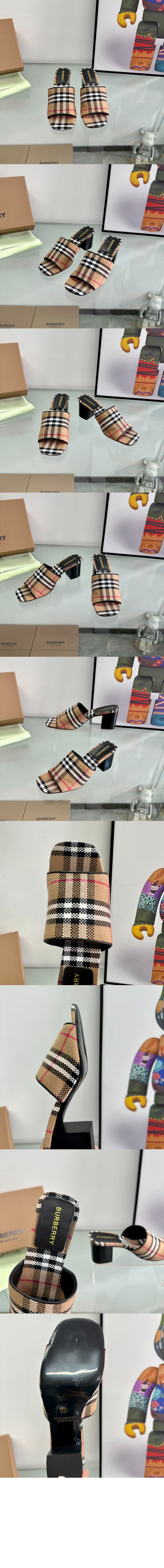 모티프 로고 뮬 샌들 76774592 > High Heels - 하이힐