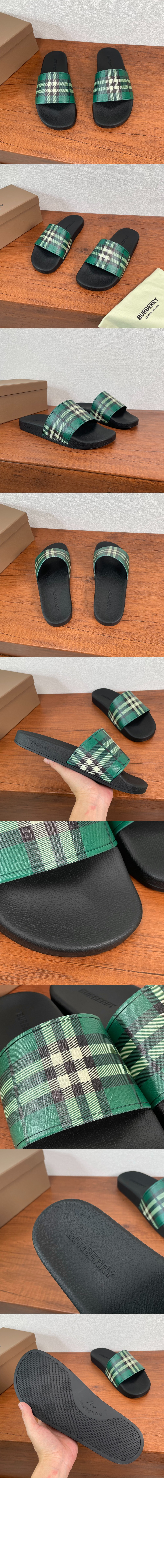 체크 슬라이드 81132641 > Sandal Slippers - 샌들 슬리퍼