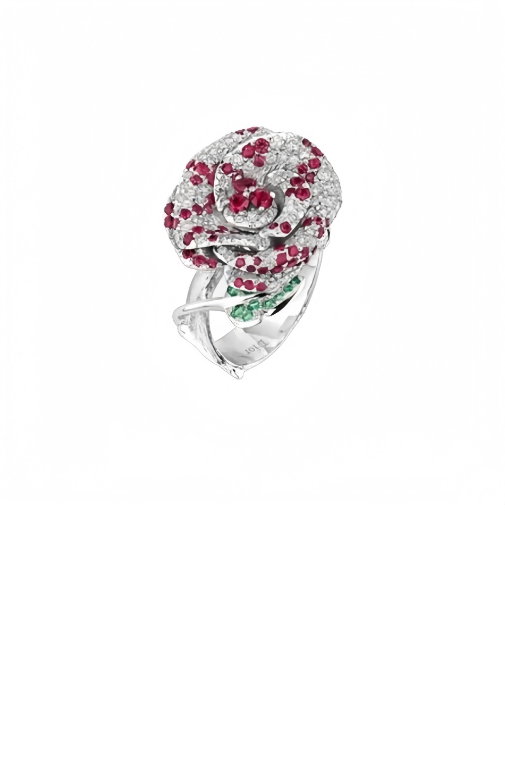 Rose Dior Bagatelle 꽃 모양 반지 JBAG9 > 디올