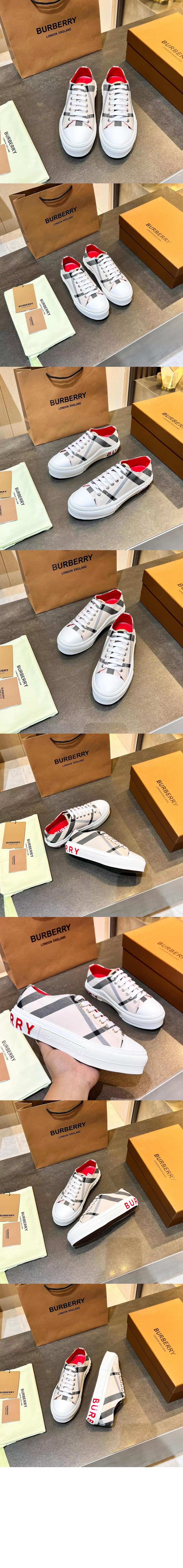 체크 코튼 스니커즈 80525651 > Sneakers - 스니커즈