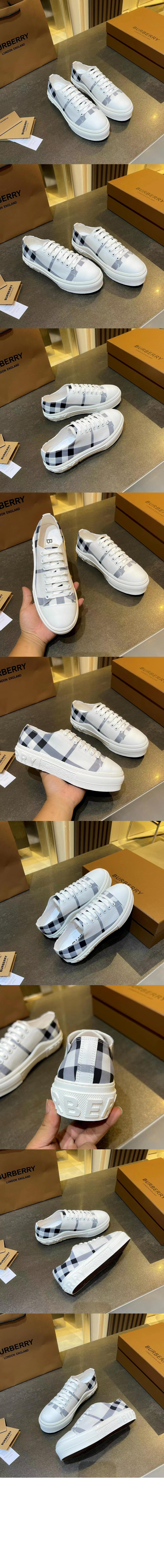 체크 코튼 스니커즈 80714311 > Sneakers - 스니커즈