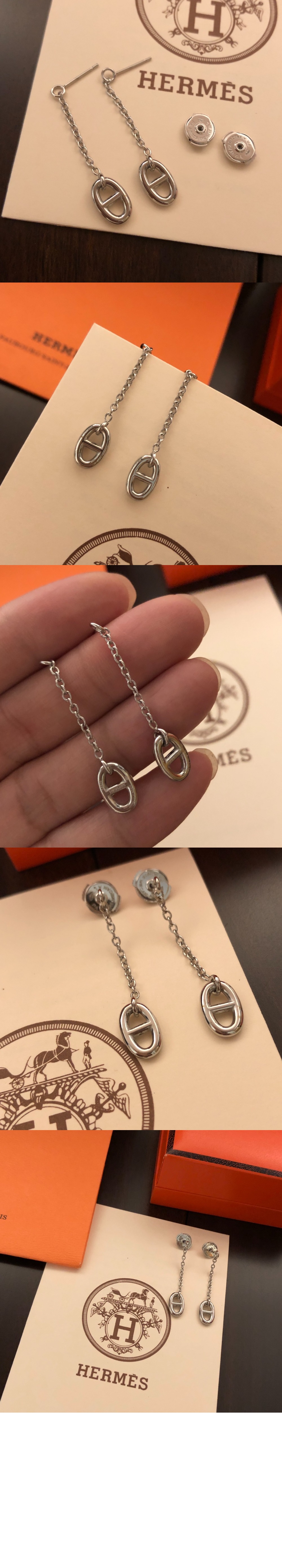 Chaine d ancre Danae 이어링 > 에르메스