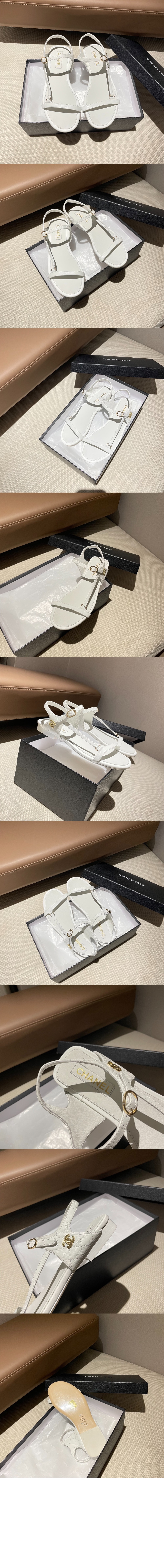 CC로고 스트랩 샌들 G46422 > Sandal Slippers - 샌들 슬리퍼