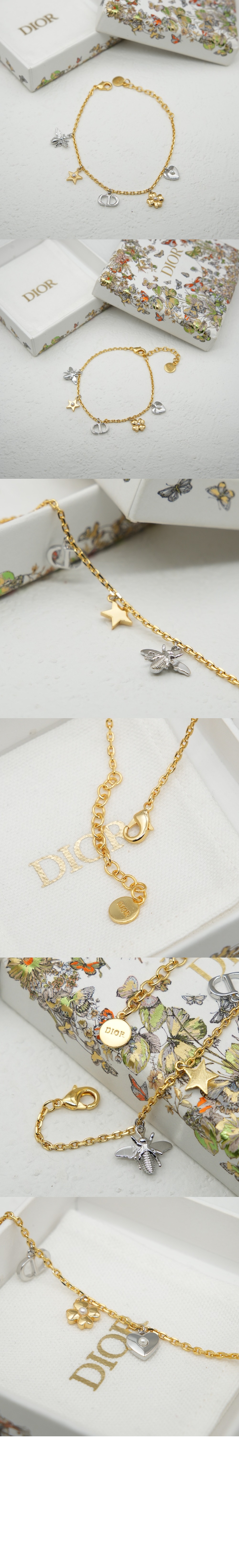 Petit CD Lucky Charms 팔찌 B2939 > 디올