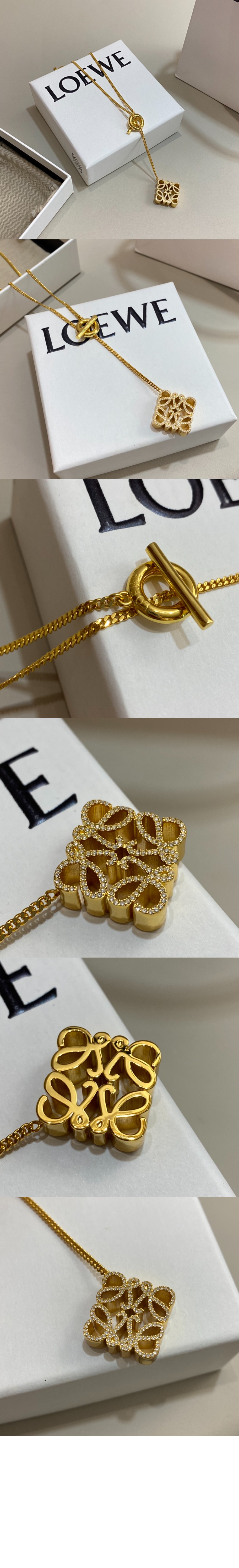 페이브 애너그램 넥클리 > 로에베