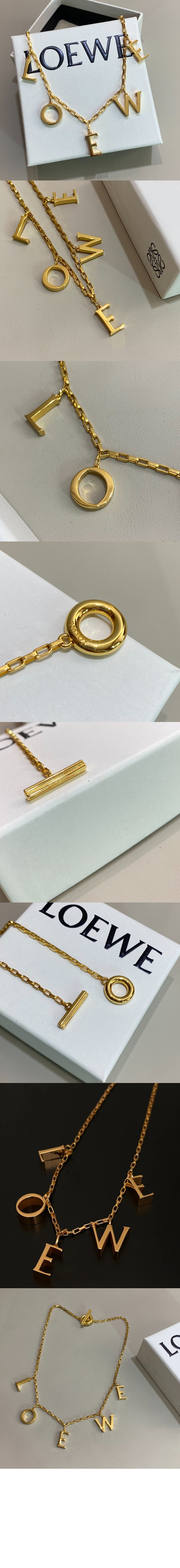 알파벳 목걸이 > 로에베