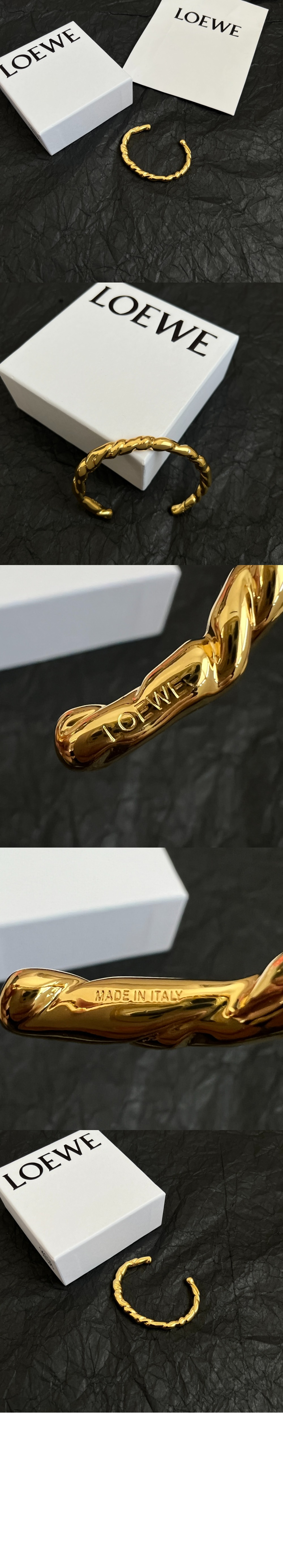 씬 나파 트위스트 커프 > 로에베