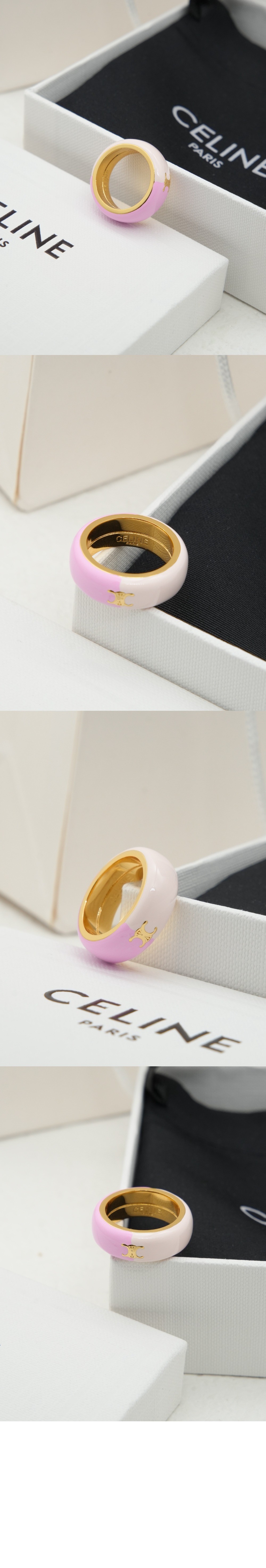 레진과 골드 장식 신주 반지 461VC6 > Etc - 기타제품