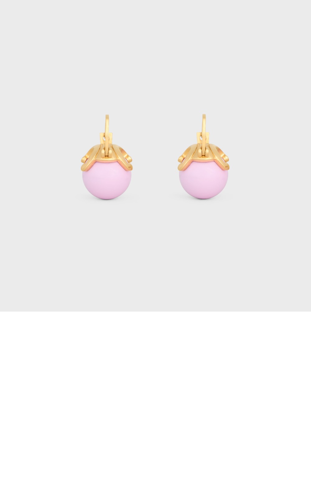 레진과 골드 장식 신주 귀걸이 461VD6 > Etc - 기타제품