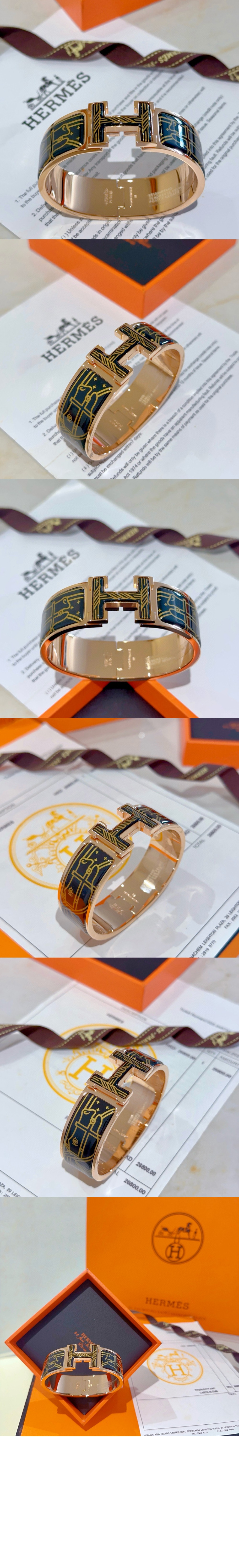 Clic Clac H Quadrige au Fil bracelet 팔찌 > 에르메스