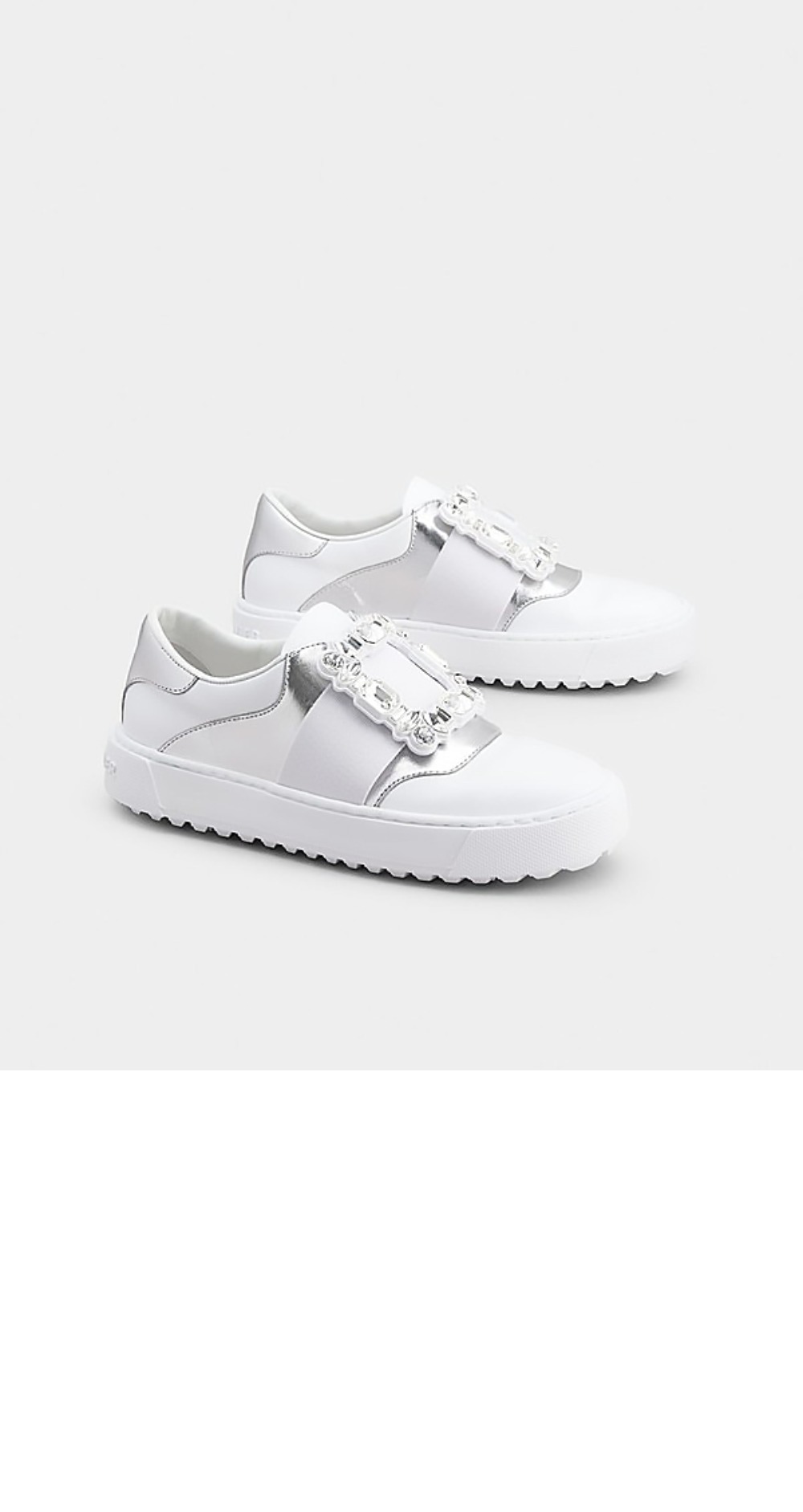 베리 비비에 다이아몬드 버클 가죽 스니커즈 6873 > Very Vivier - 베리 비비에