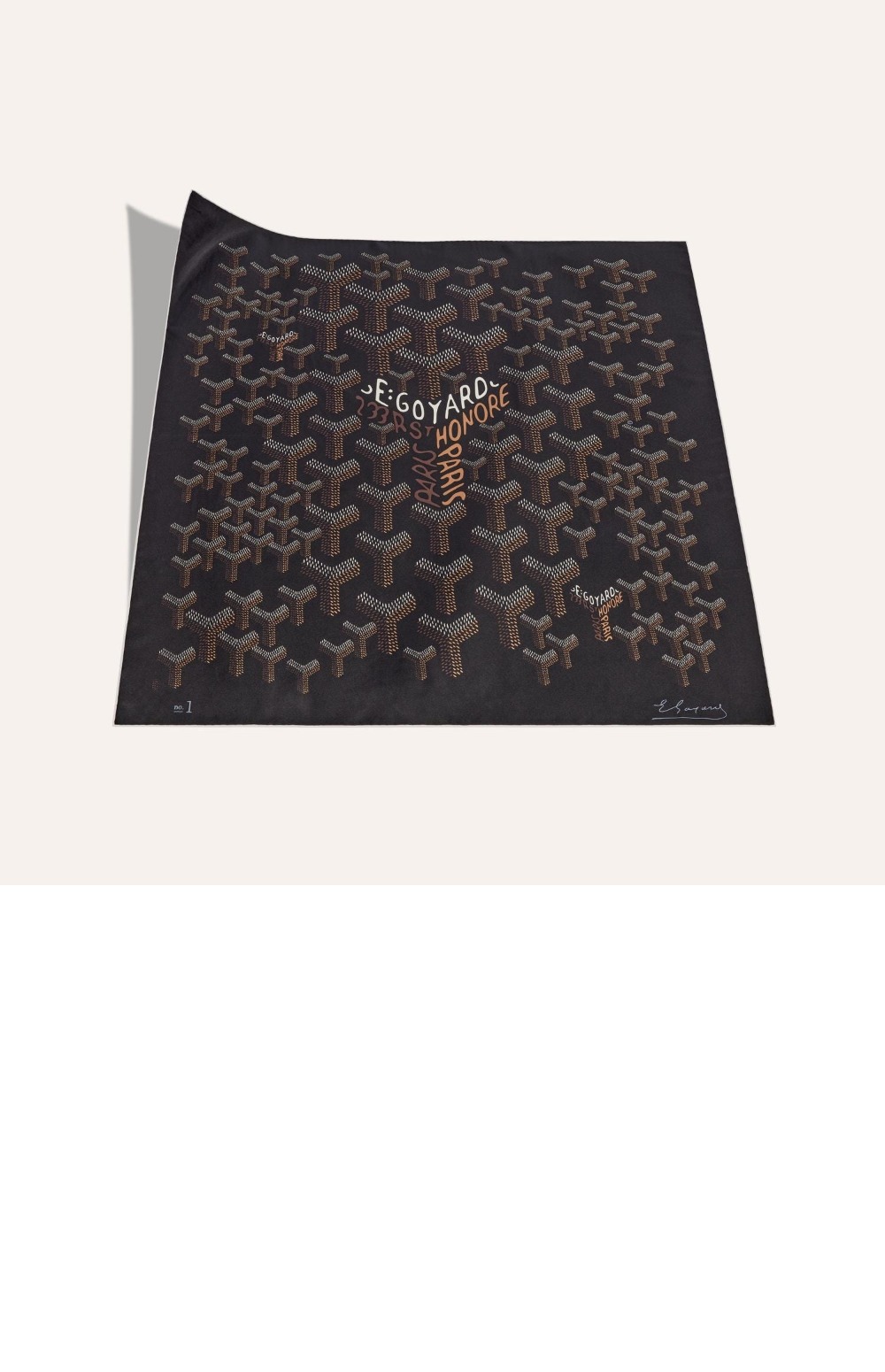 스카프 N°1 > 고야드