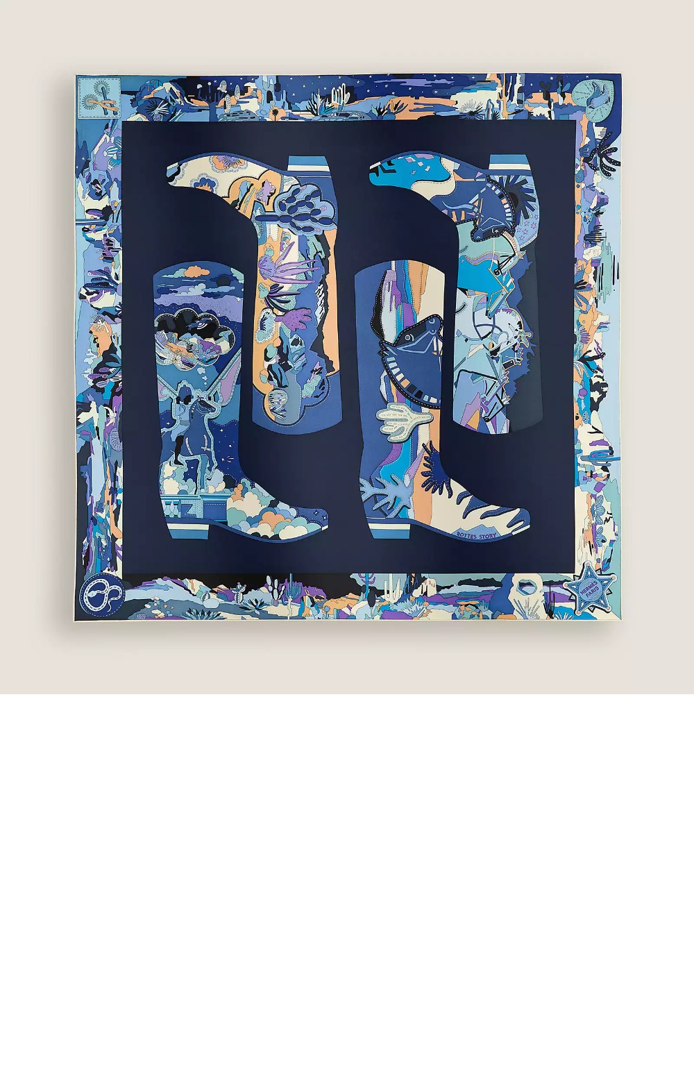 Bottes Story 스카프 90 > 에르메스