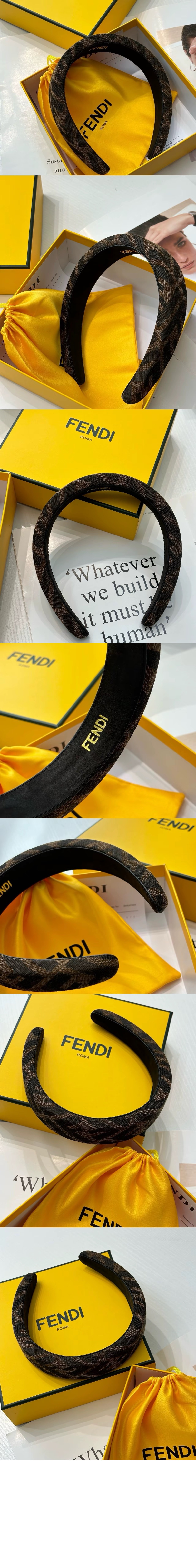 헤드밴드 FXQ646 > 펜디