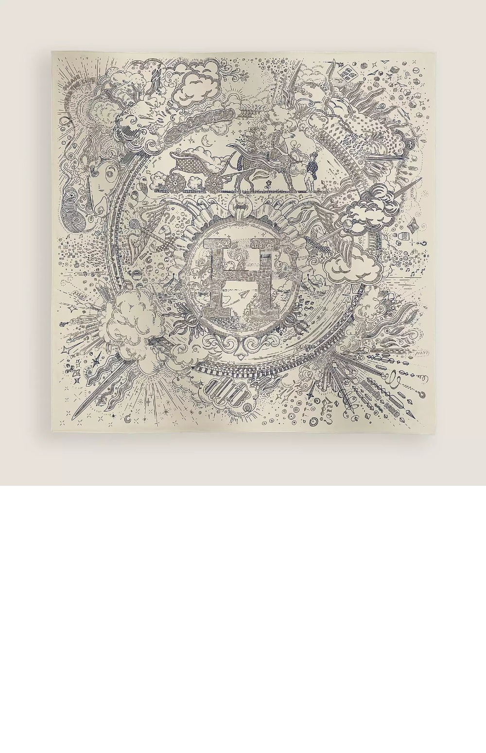 Please Hold The Line 스카프 90 > 에르메스