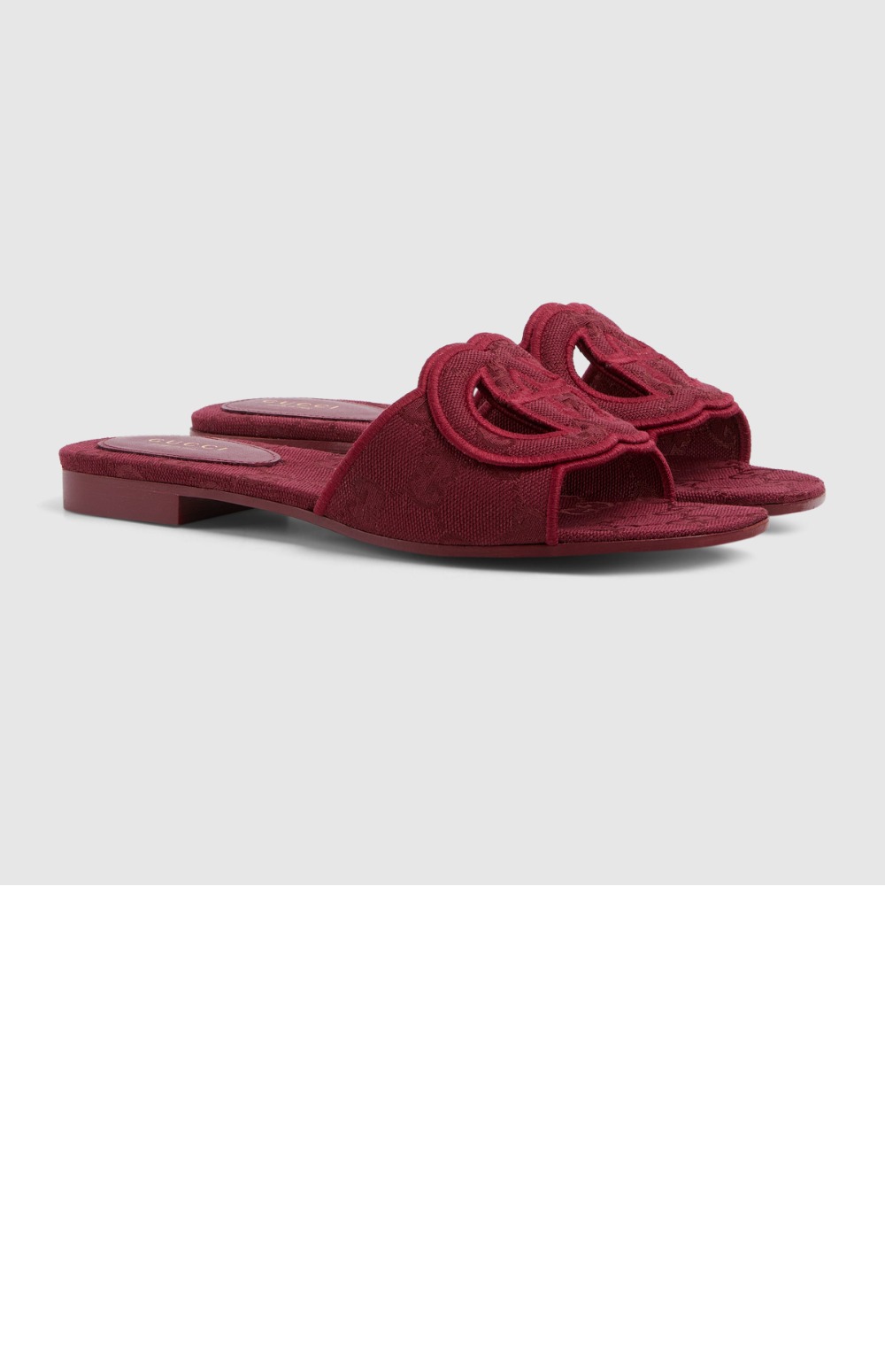 인터로킹 G 슬라이드 샌들 790447 > Interlocking G - 인터로킹 G