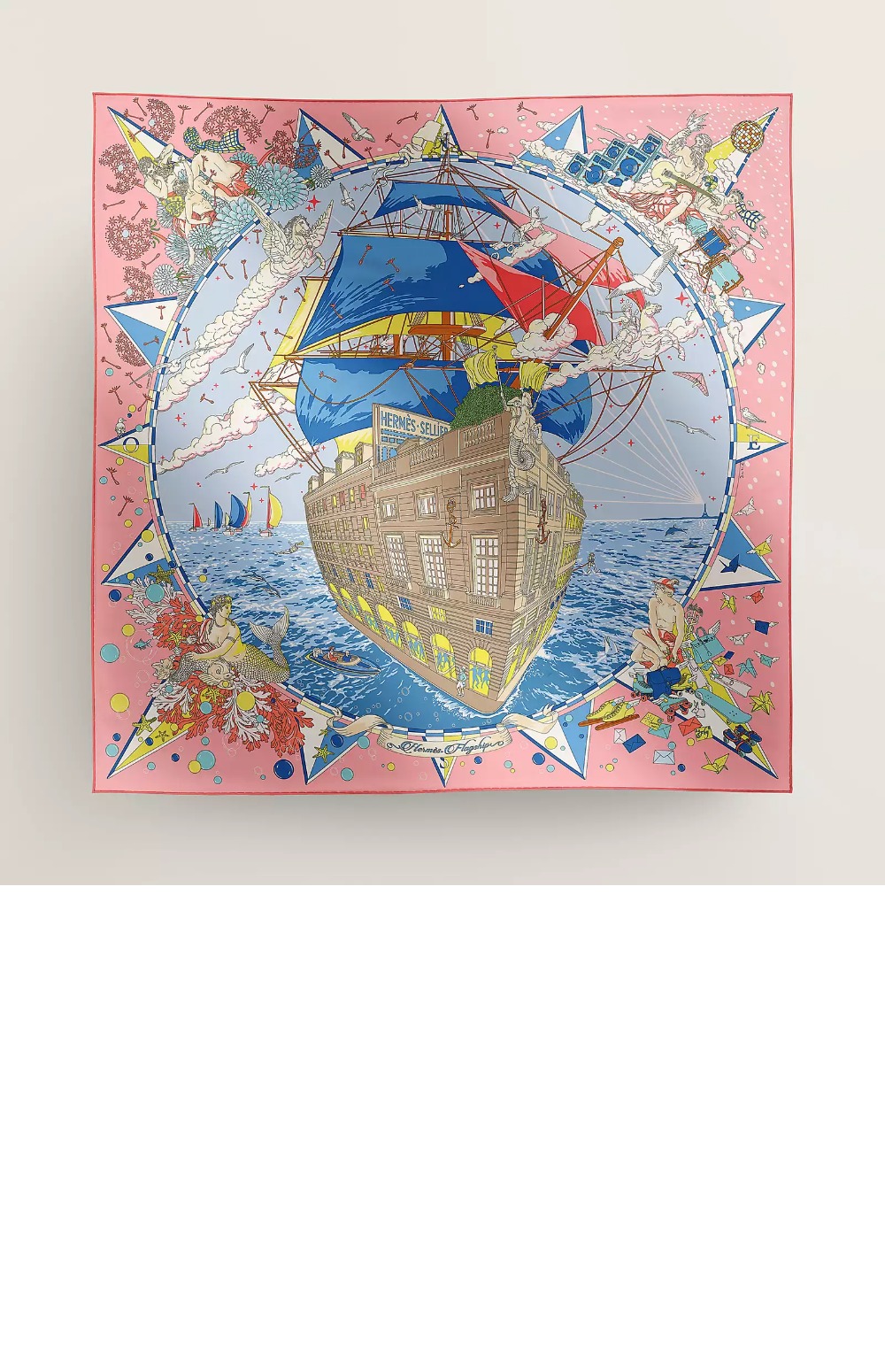 Hermes Flagship 스카프 90 > 에르메스