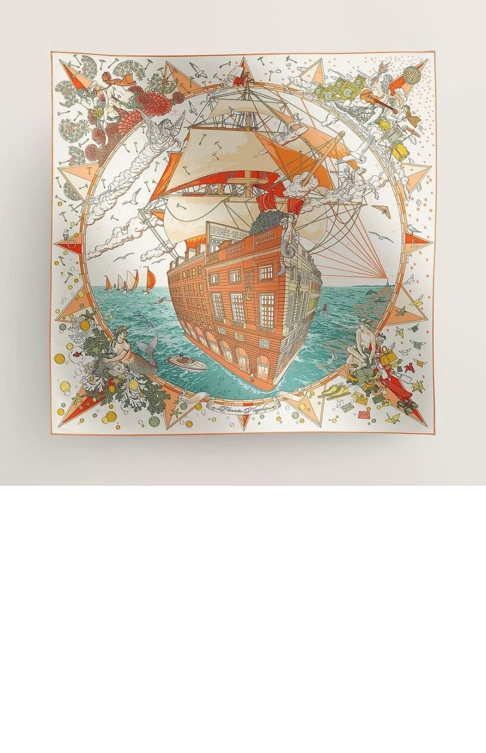 Hermes Flagship 스카프 90 > 에르메스