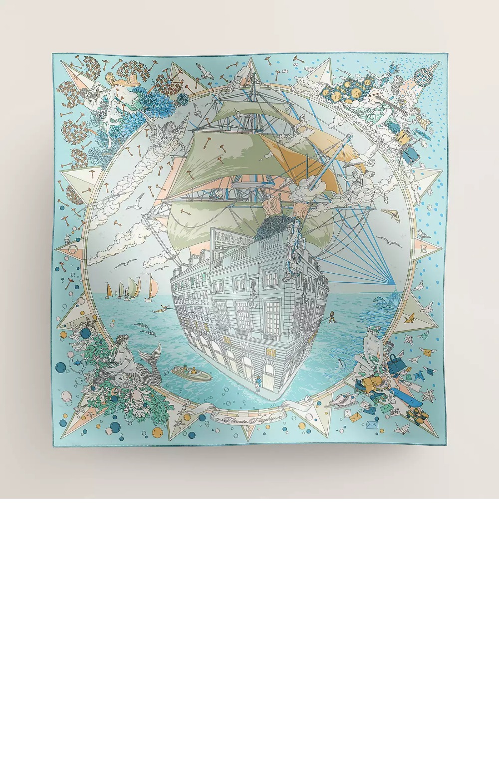 Hermes Flagship 스카프 90 > 에르메스