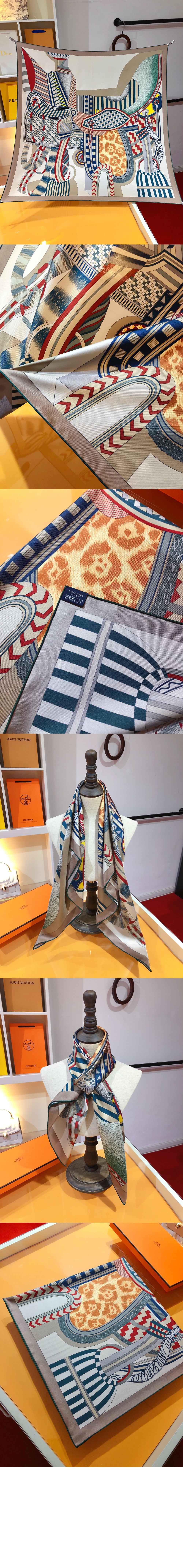 La Selle Imaginaire 스카프 90 > 에르메스