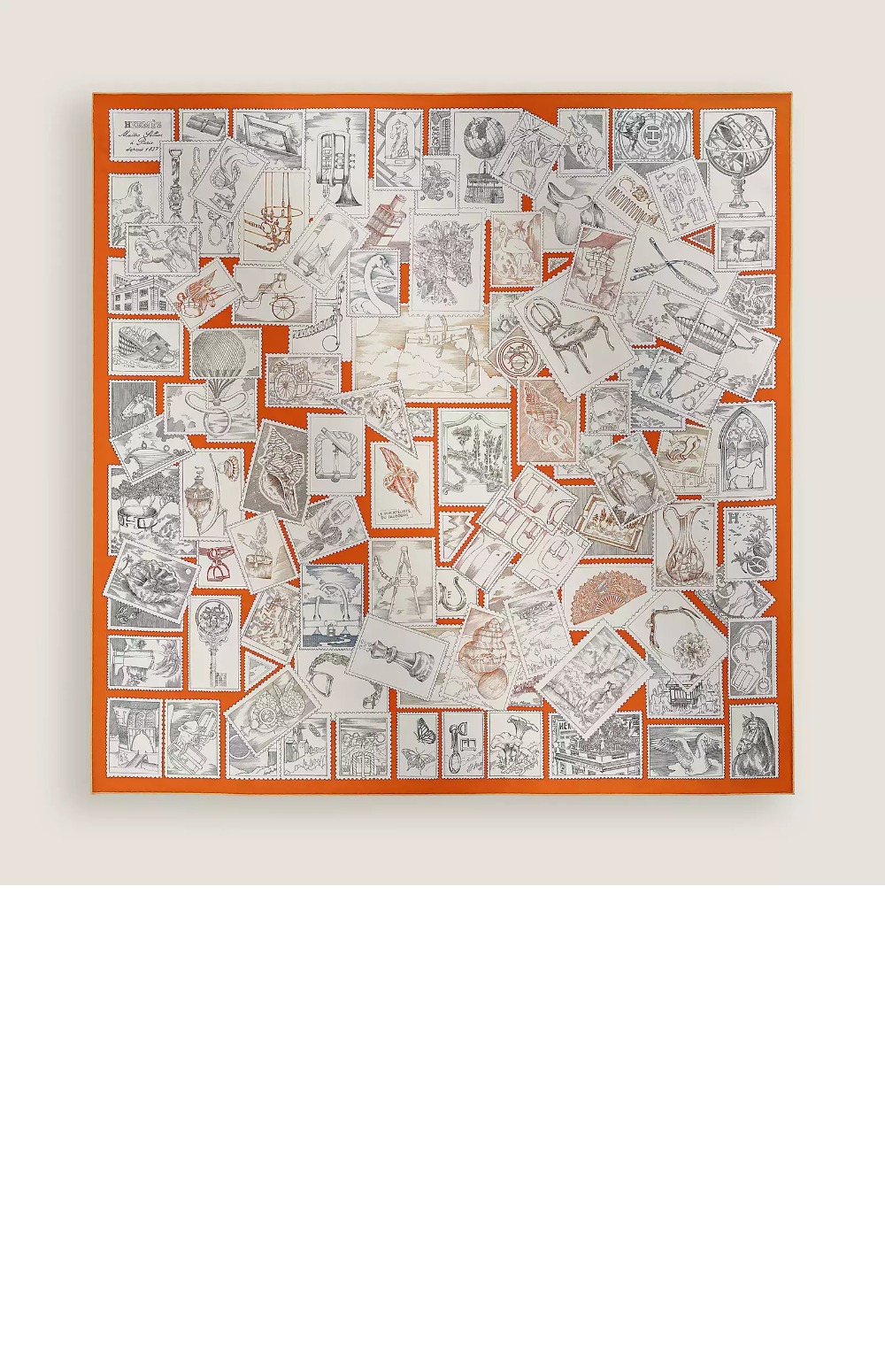 Le Philateliste du Faubourg 스카프 90 > 에르메스