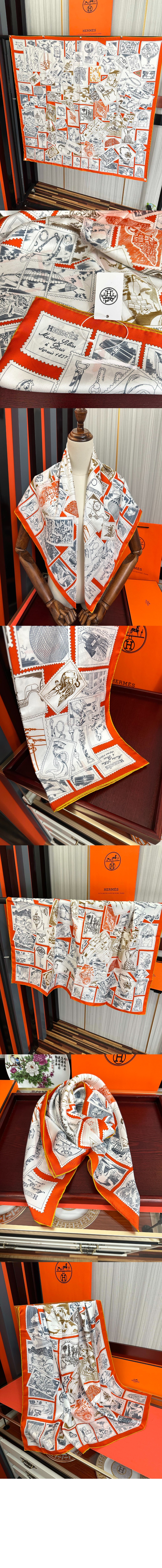 Le Philateliste du Faubourg 스카프 90 > 에르메스