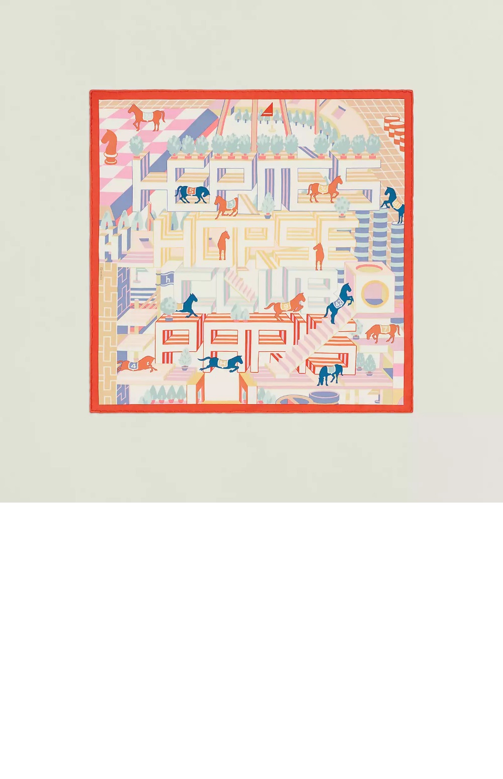 Horse Club Detail  스카프 90 > 에르메스