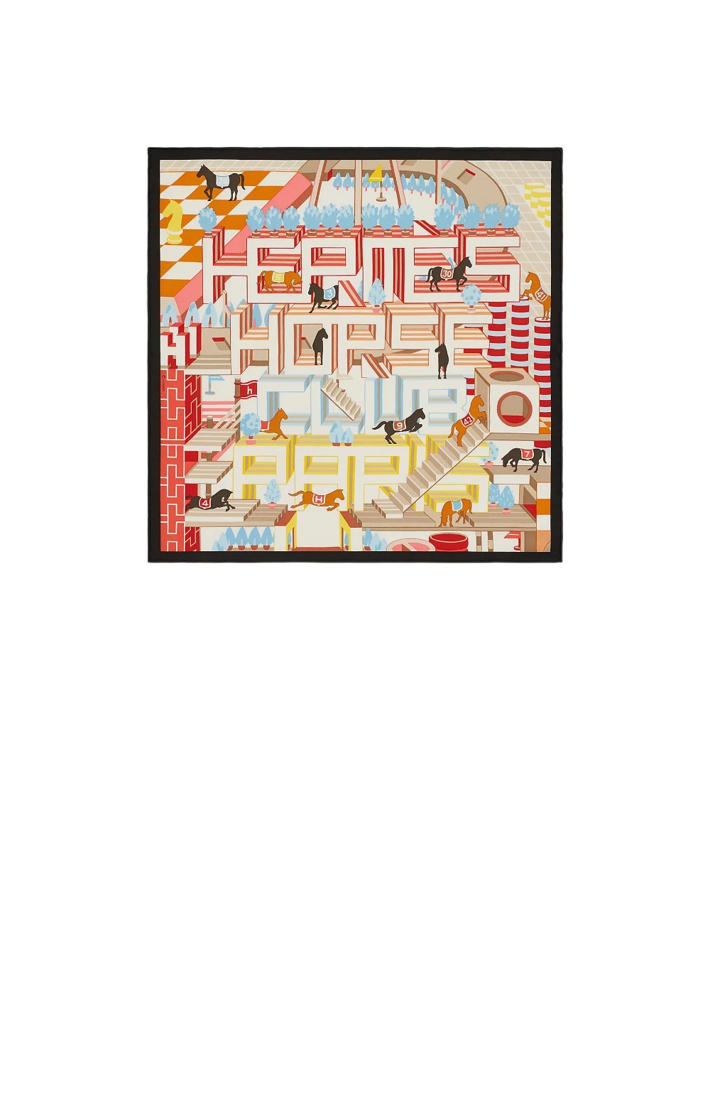 Horse Club Detail  스카프 90 > 에르메스