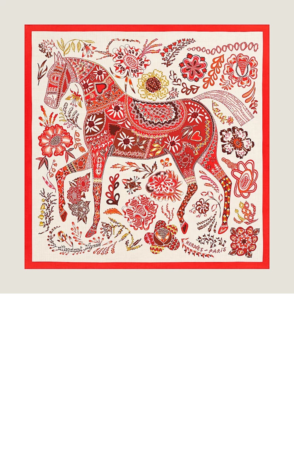 En Attendant Ulysse 숄 140 > 에르메스