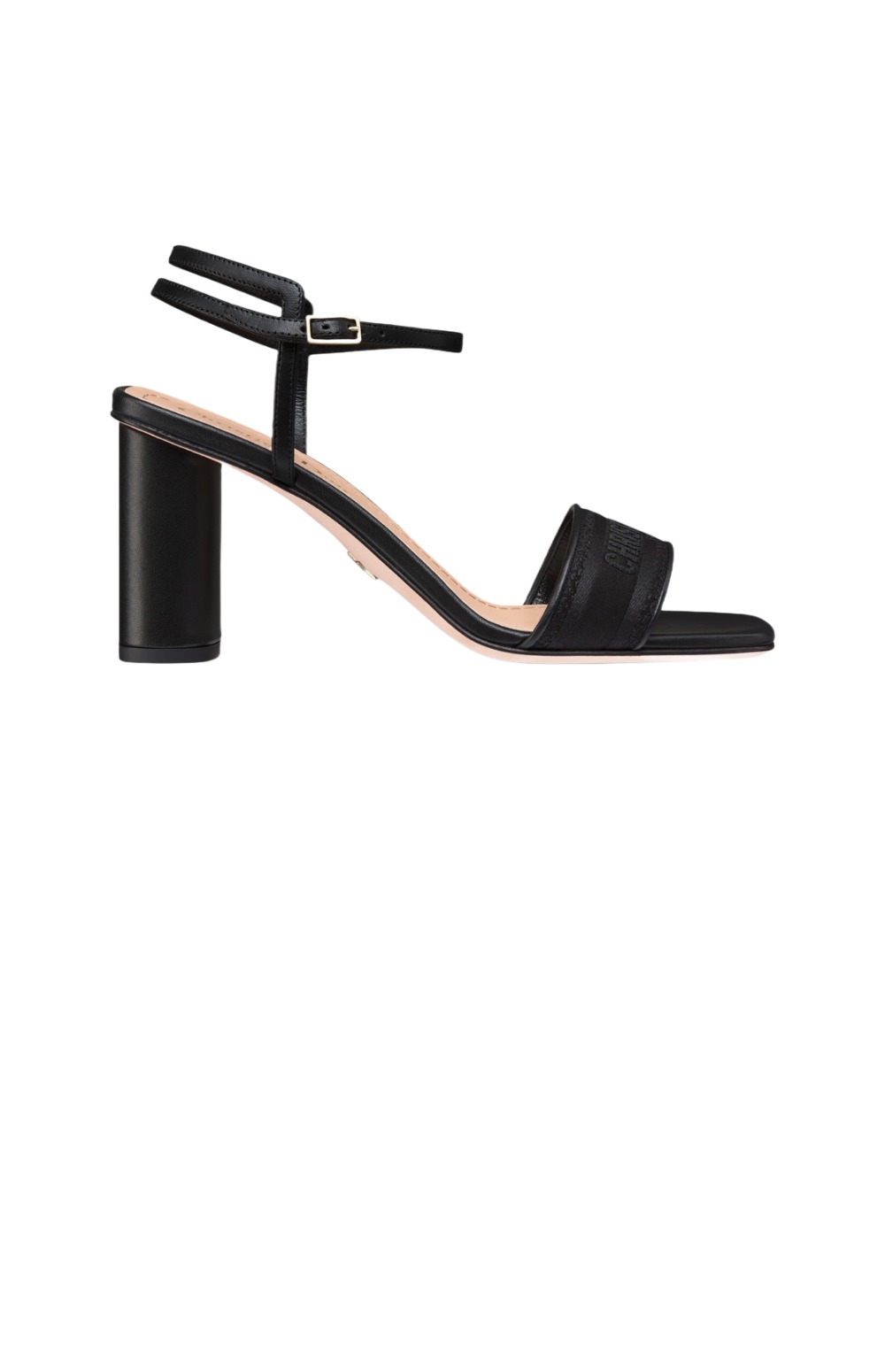 양가죽 자수 새틴 힐 샌들 KCQ89 > Dway - 뮬 힐