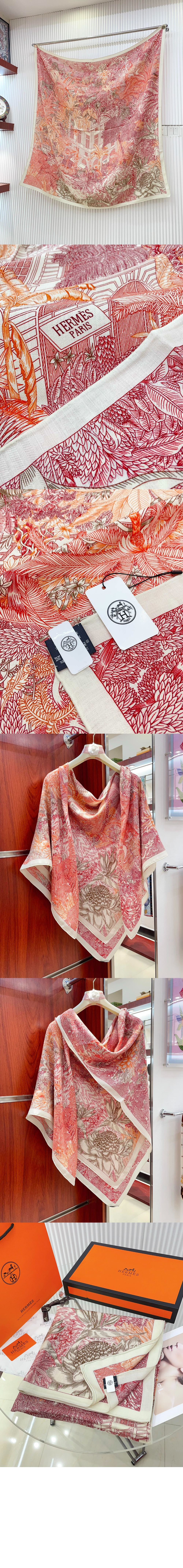 Faubourg Tropical 숄 140 > 에르메스