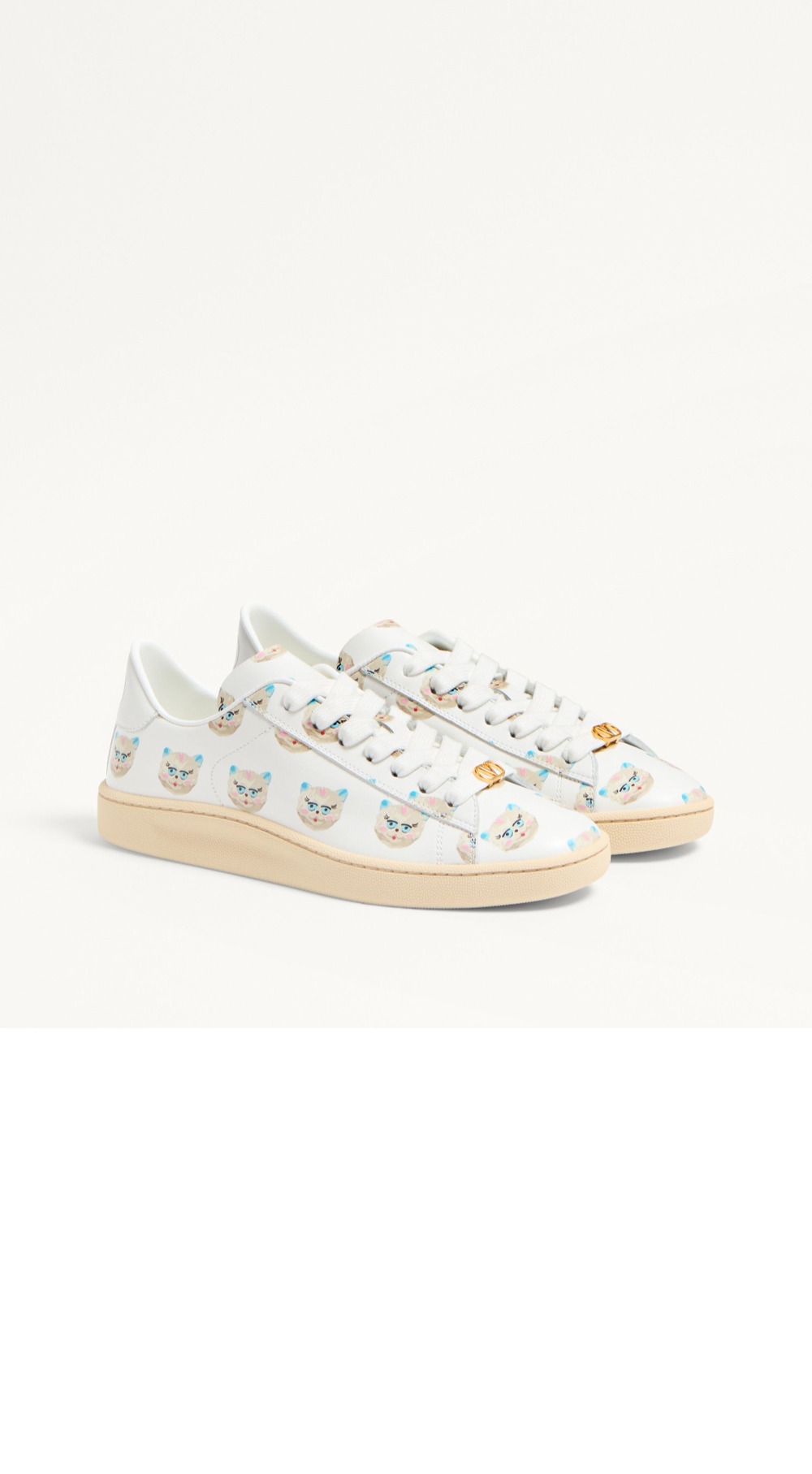 로이코 샤 드 라 메종 모티프 나파 카프스킨 스니커즈 > Royco - 로이코