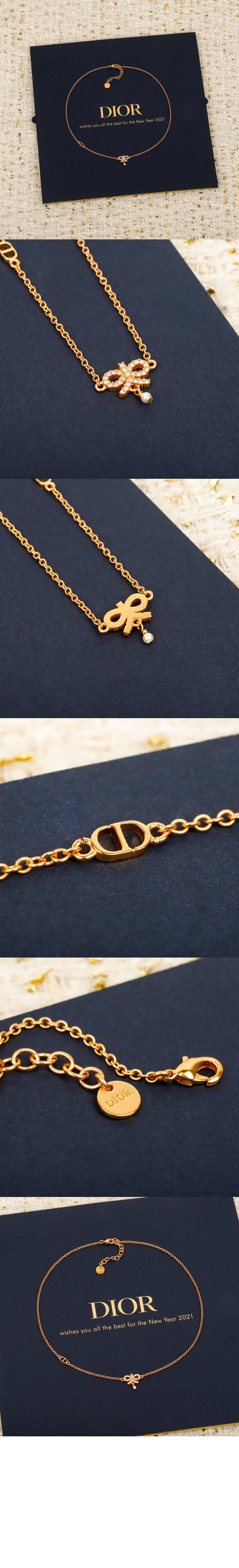 Le Nœud de Dior 목걸이 N3426 > 디올