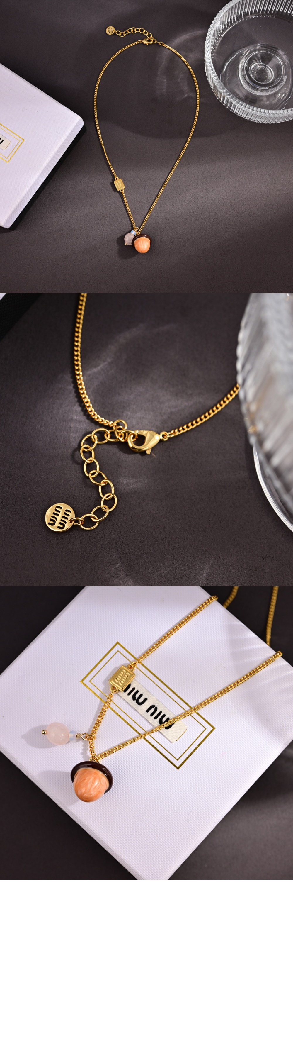 메탈 네클리스 5IC155 > 미우미우