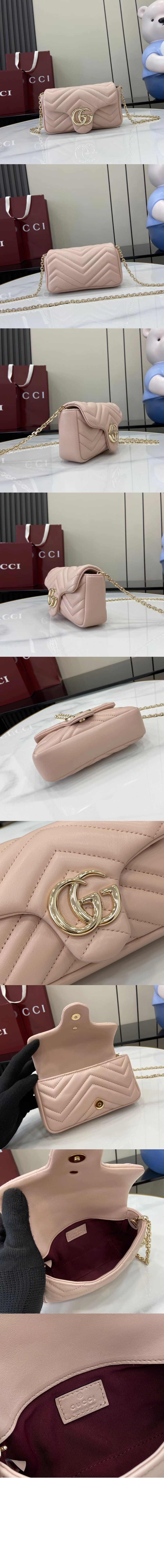 GG 마몽 미니 숄더백 841290 > GG Marmont - GG 마몽