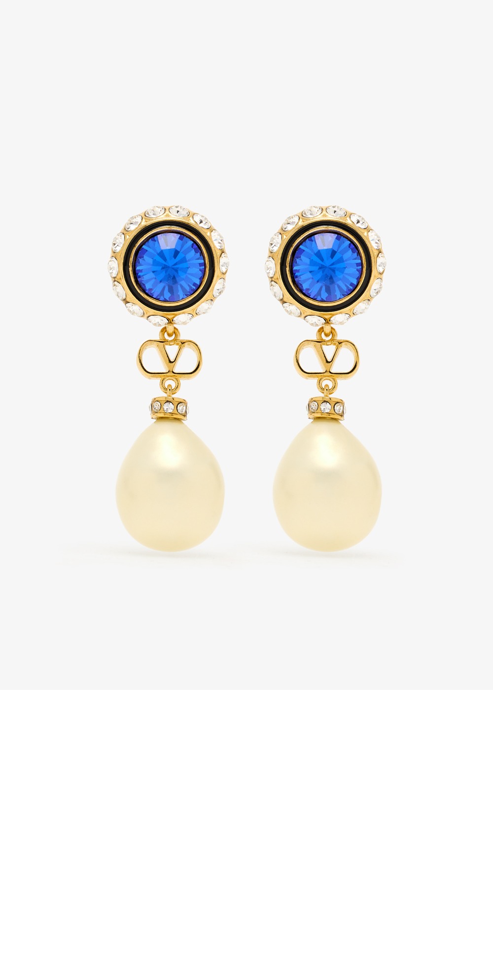 크리스털 이어링 > 발렌티노