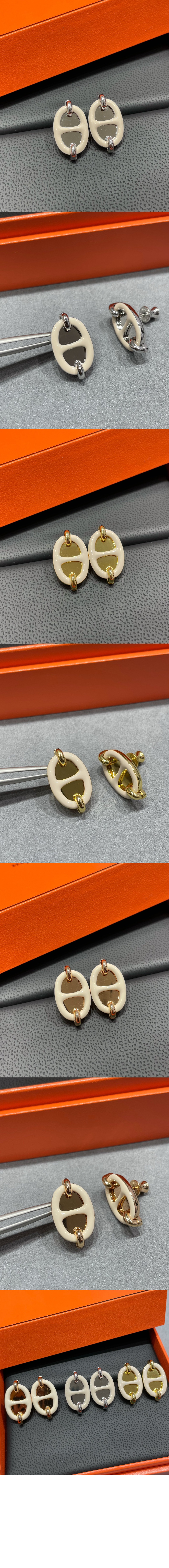 Mini Maillon 이어링 > 에르메스