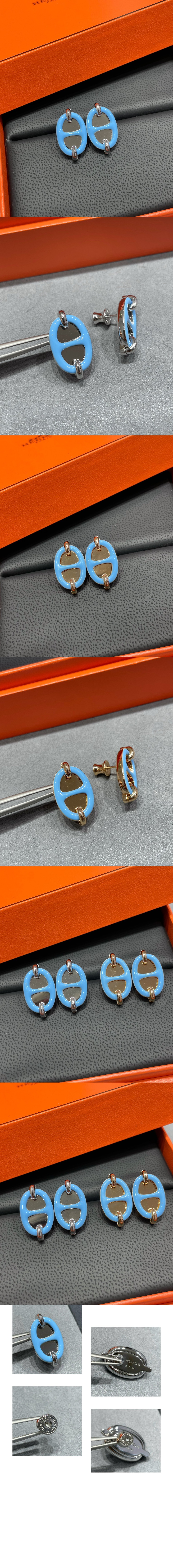 Mini Maillon 이어링 > 에르메스