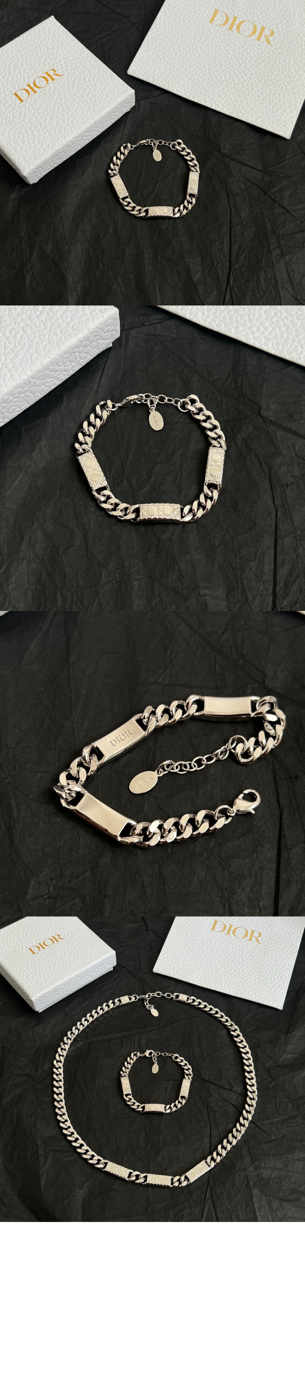 Cannage 팔찌 B3662 > 디올