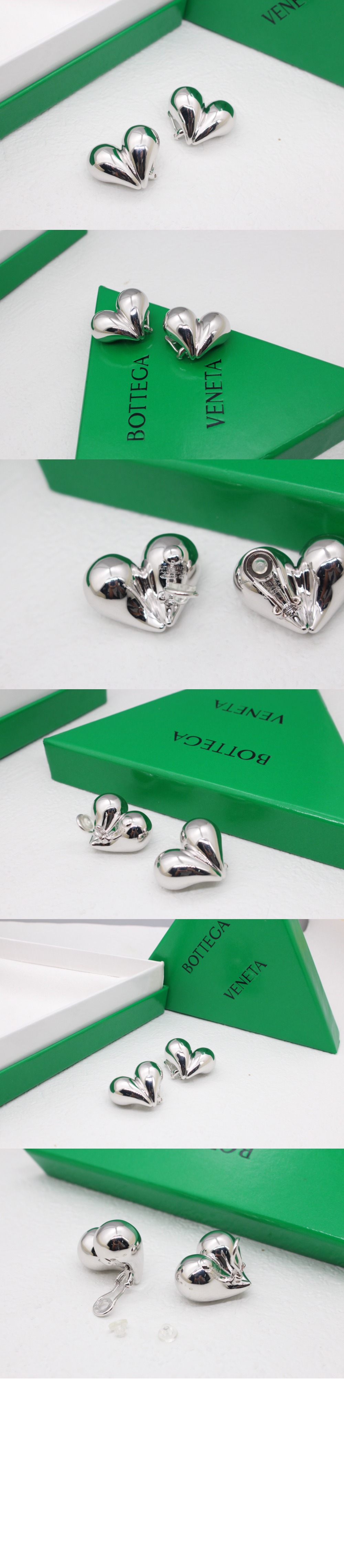 실버드롭 클립 이어링 838156 > 보테가베네타