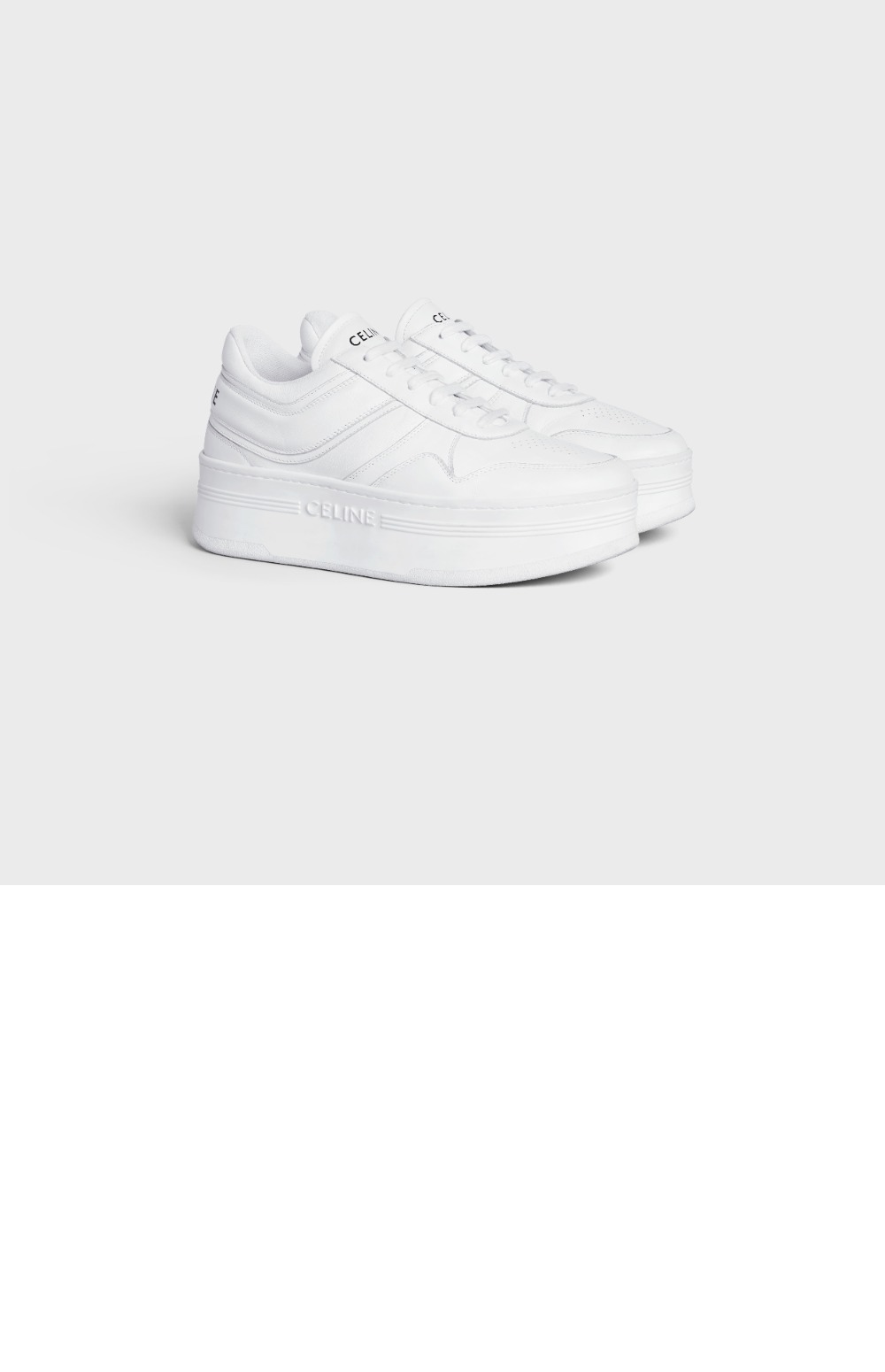 웨지 아웃솔 블록 스니커즈 346163 > Traine - 트레이너