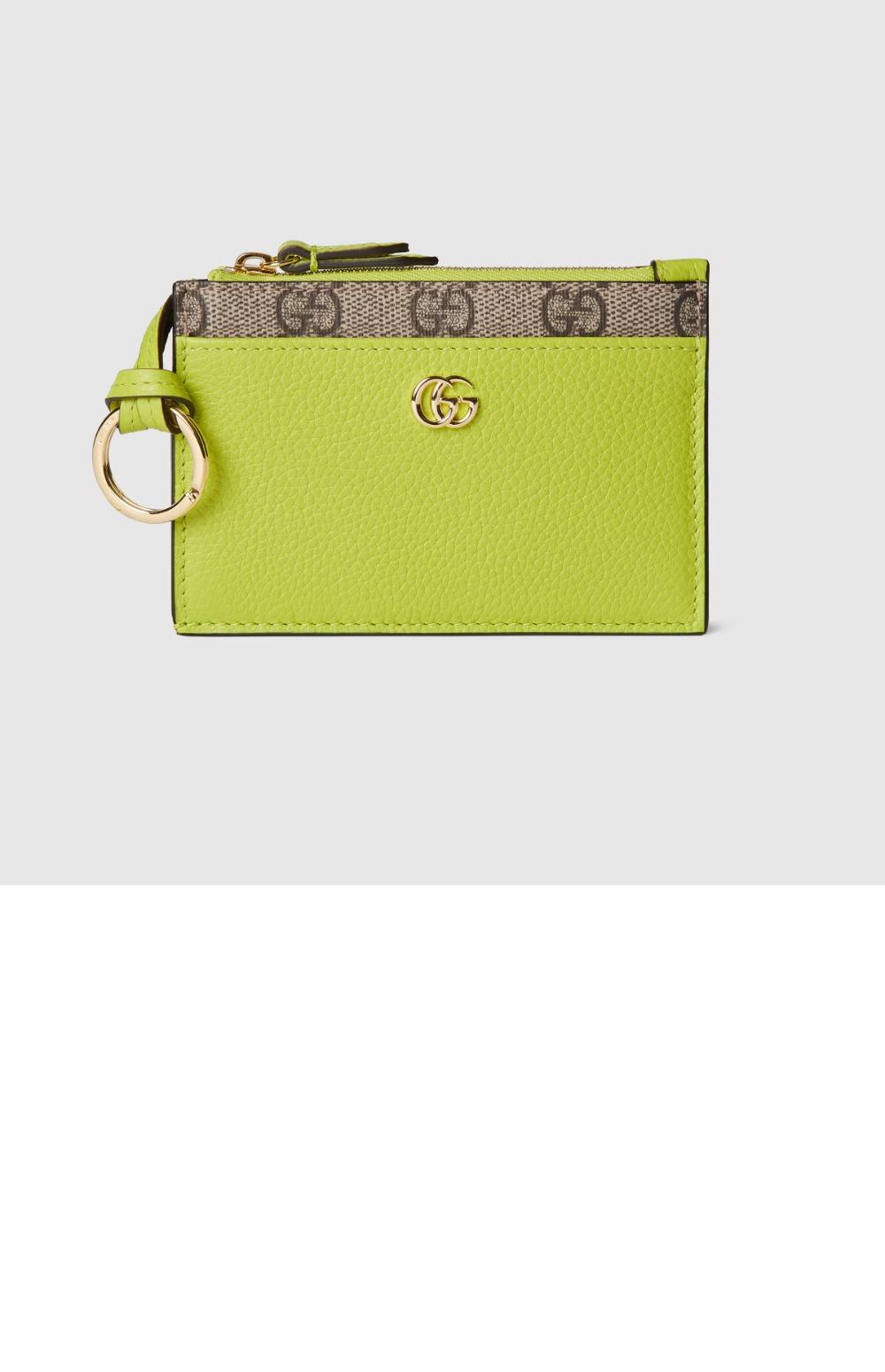 GG 마몽 지퍼 카드 지갑 837966 > GG Marmont - GG 마몽