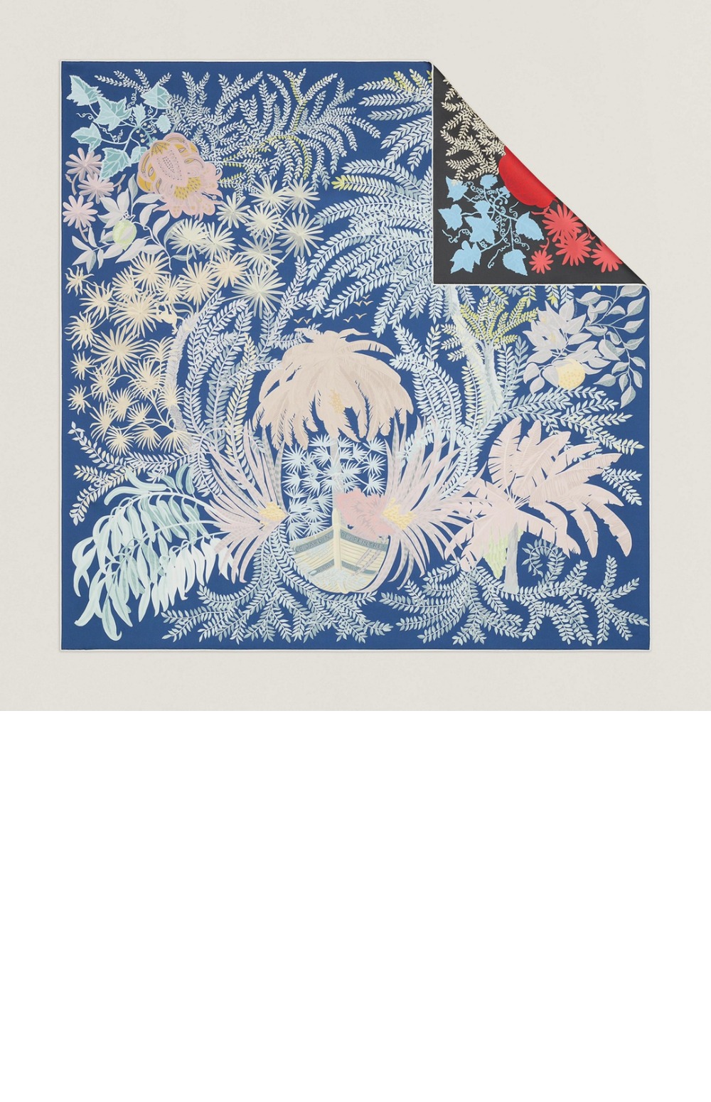 Le Jardin des Peintres 더블 페이스 스카프 90 > 에르메스