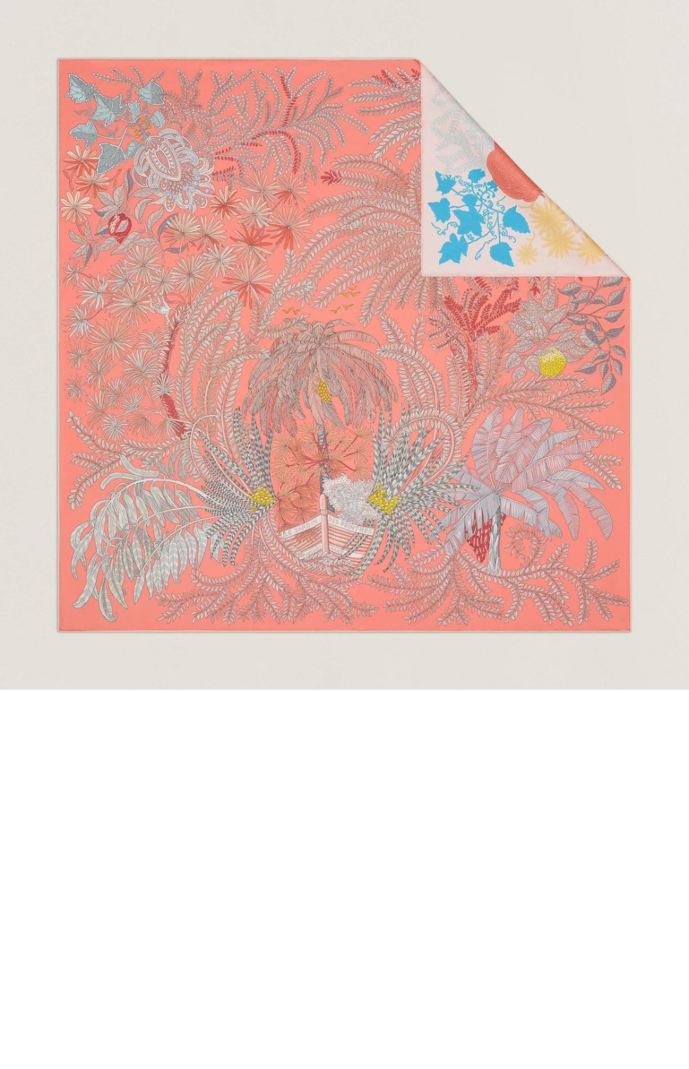 Le Jardin des Peintres 더블 페이스 스카프 90 > 에르메스