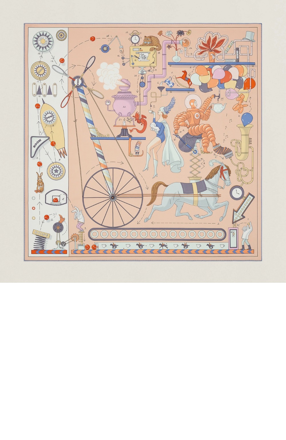 Afternoon Tea for Two 스카프 90 > 에르메스